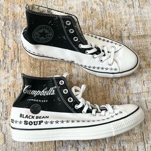 Andy Warhol Converse Chuck Taylor Hightop Sneakers Unisex 10.5 m/ 12.5 w